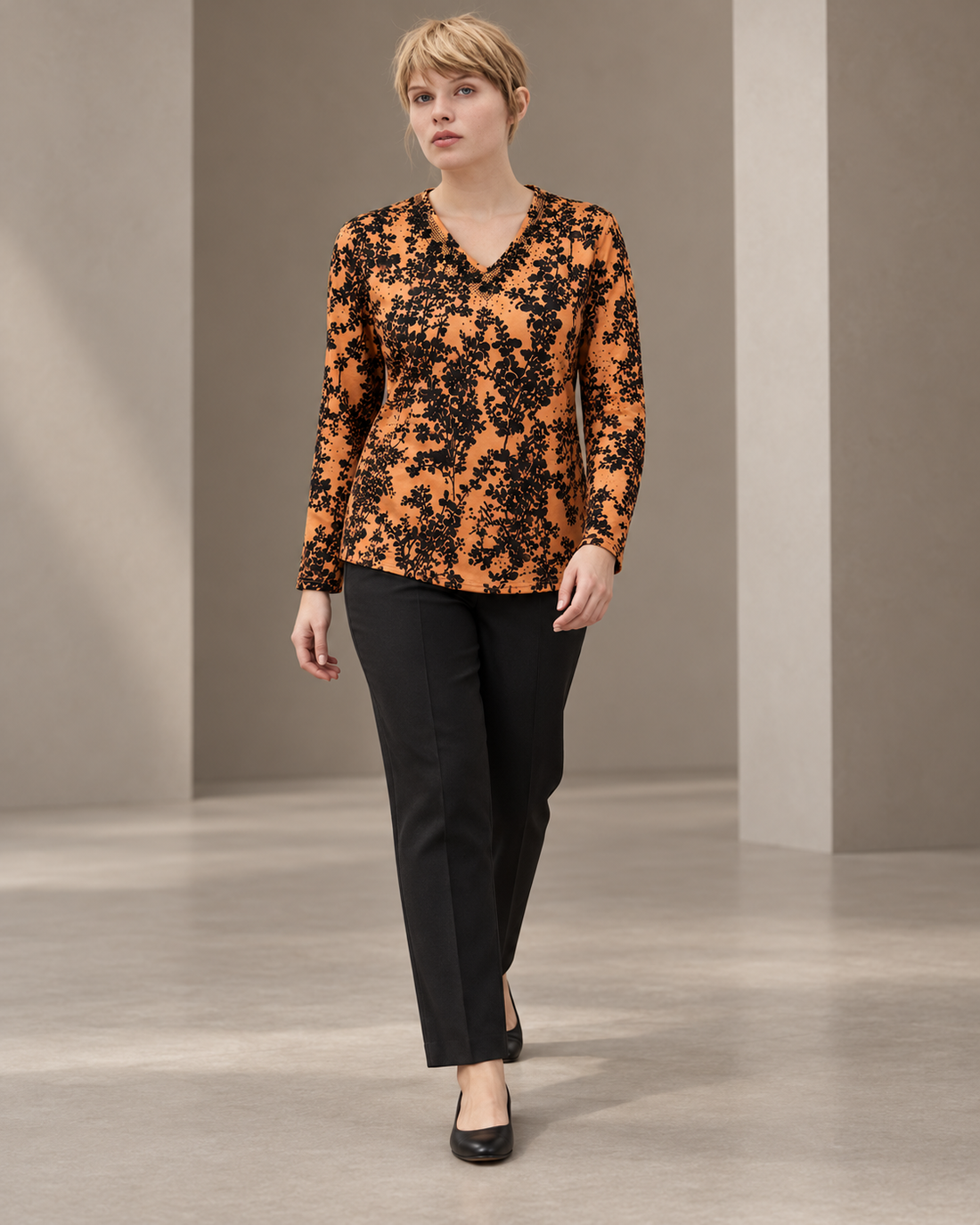 Botanical Embellished Top