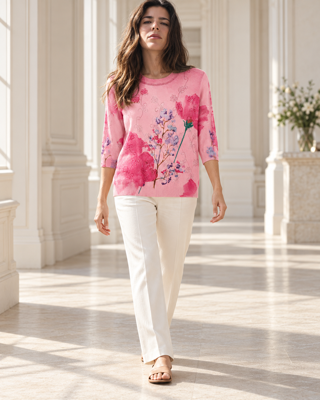 Botanical Vintage Top