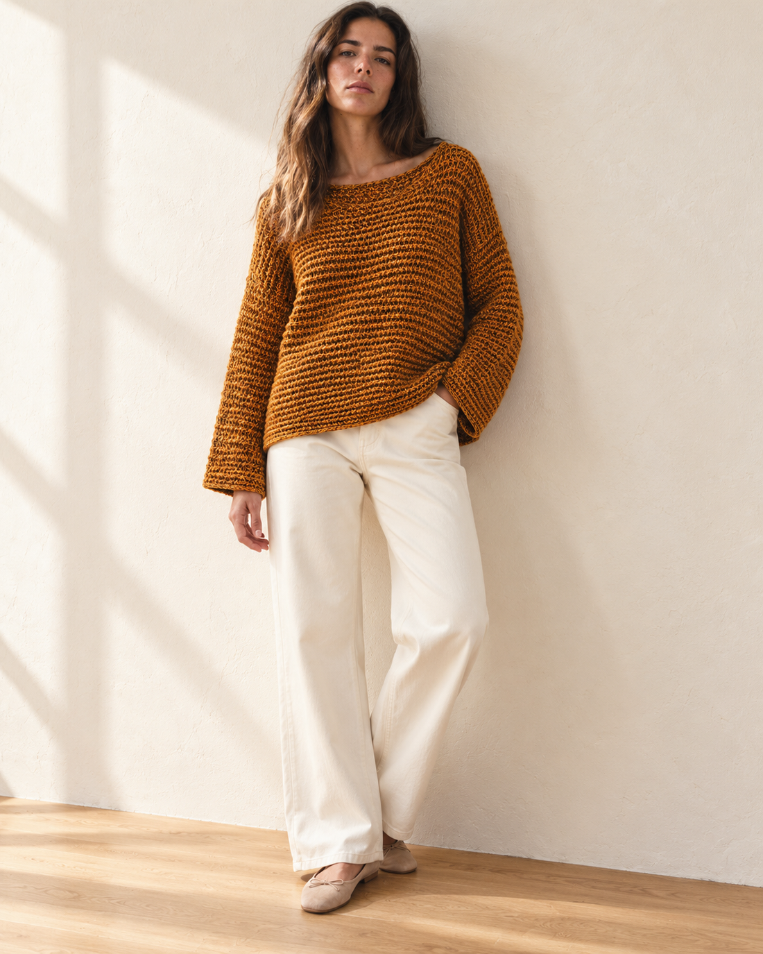 Cozy Ribbed Knit Sweater
