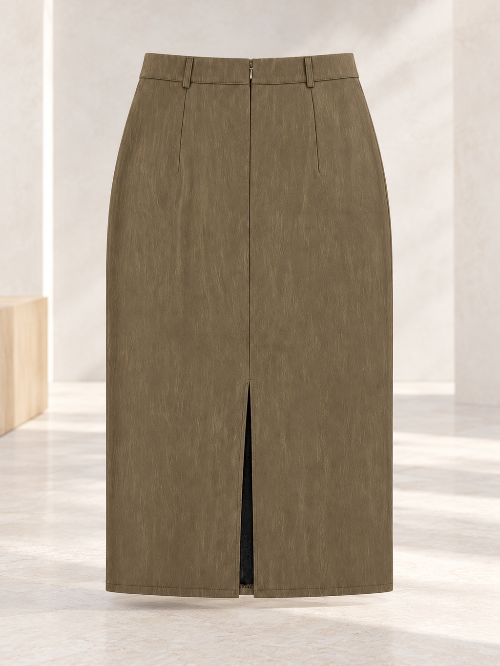 Essential Pencil Skirt – rear construction