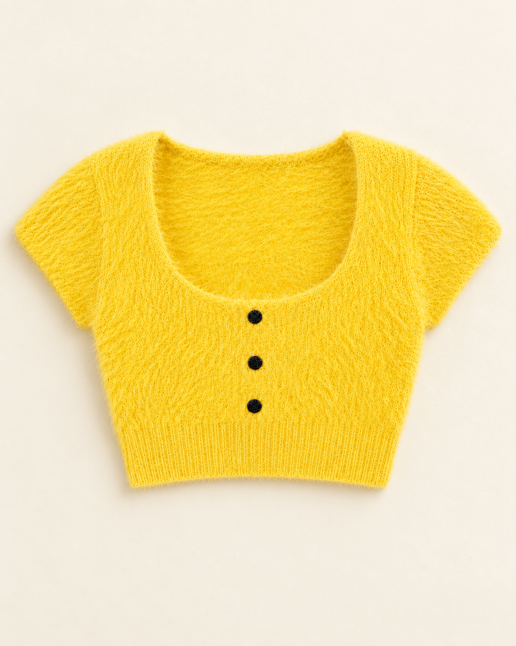 Fuzzy Knit Crop Top – product showcase