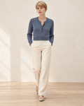 Open Back Knit Top – model hero