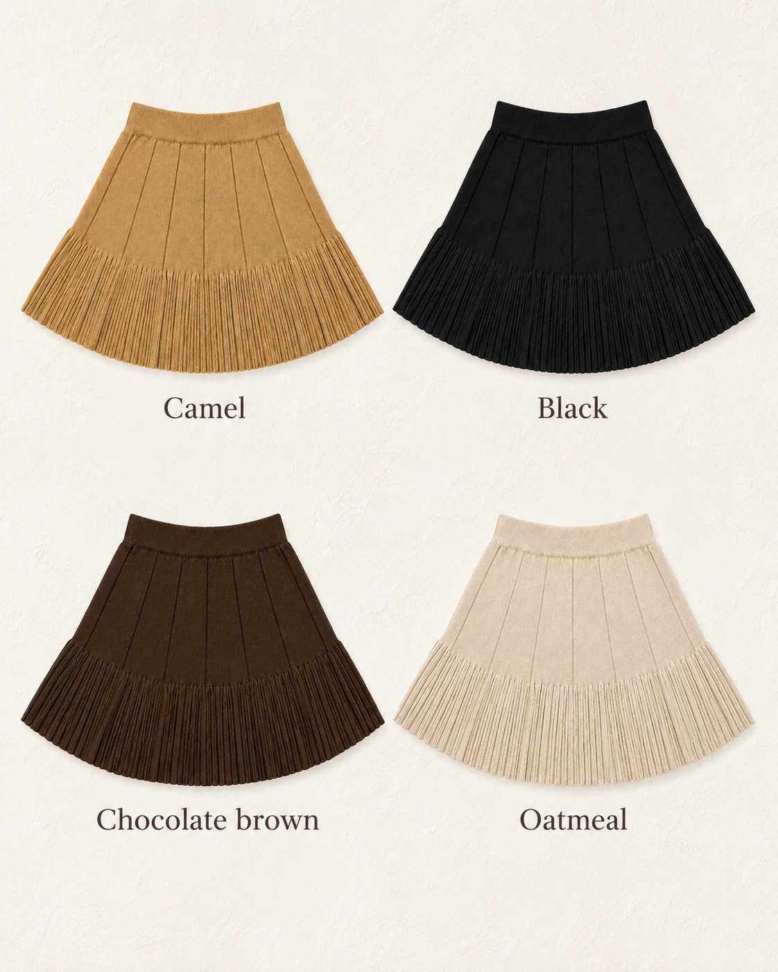 Skater Knit Skirt – colours