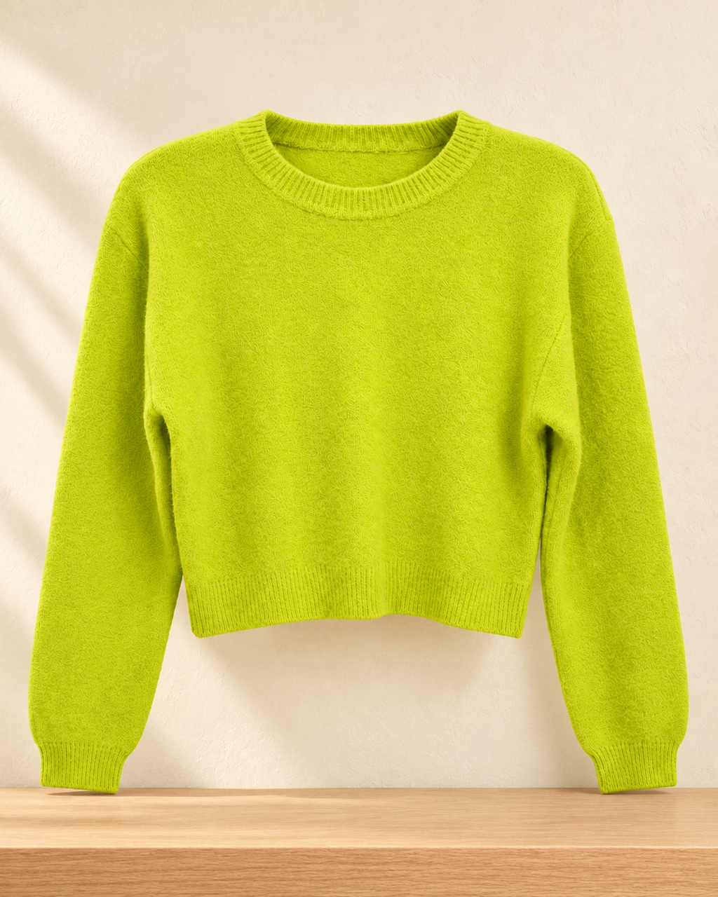 Soft Touch Cropped Sweater – product showcase