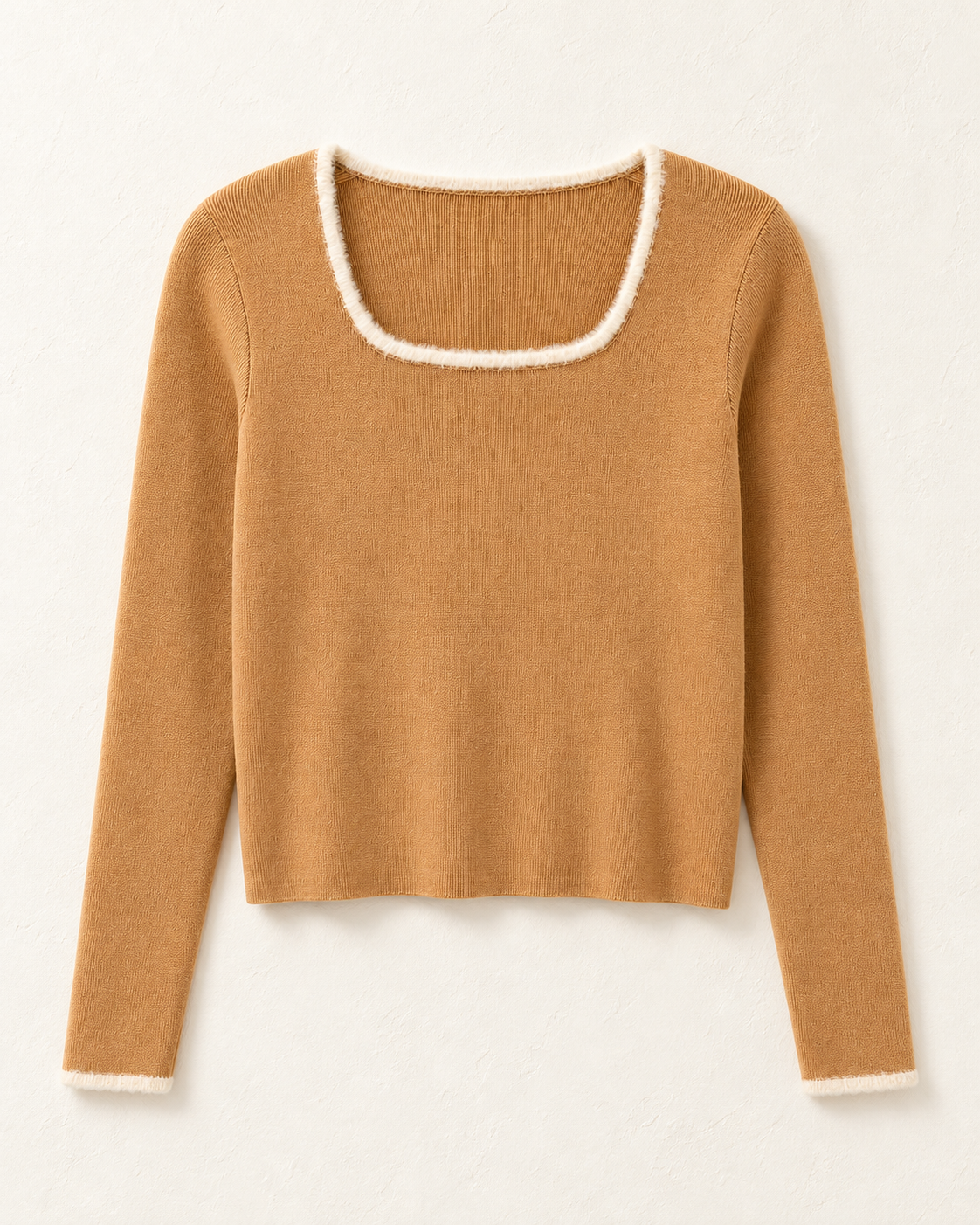 Square Neck Knit Top – product showcase
