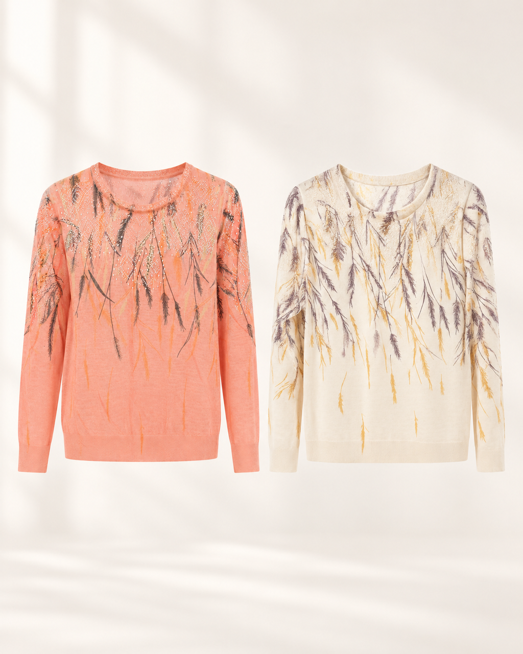 Tropical Leaf Top – colour comparison