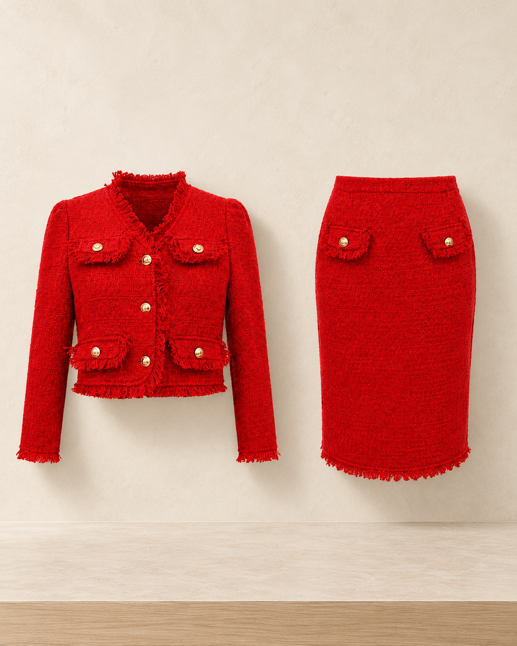Tweed Jacket & Skirt Co-ord – product showcase